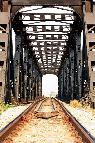 Linia kolejowa — Zdjęcie stockowe