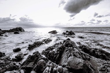 Tayland, Rayong 'daki Koh Mun Nok plajı.