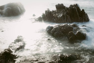 Tayland, Rayong 'daki Koh Mun Nok plajı.