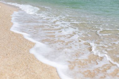 Tayland, Rayong 'daki Koh Mun Nok plajı.