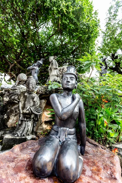 Thai Hermit Exercise Wat Pho Thailand — Foto de Stock