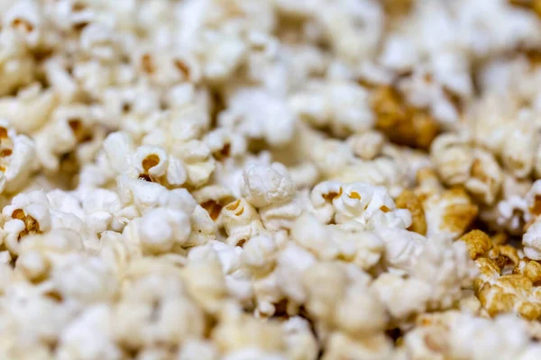 Bowl of popcorn isolatated on a background 