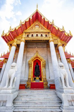 Mermer Tapınak (Wat Benchamabophit) Bangkok Tayland