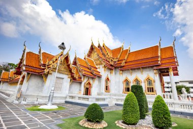 Mermer Tapınak (Wat Benchamabophit) Bangkok Tayland