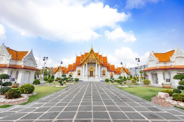 Mermer Tapınak (Wat Benchamabophit) Bangkok Tayland