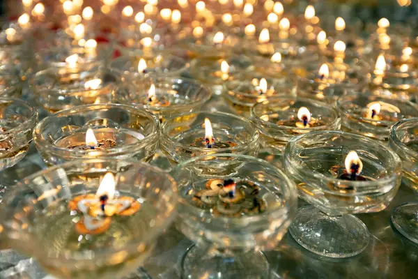 Candle Light Dark — Stock Photo, Image