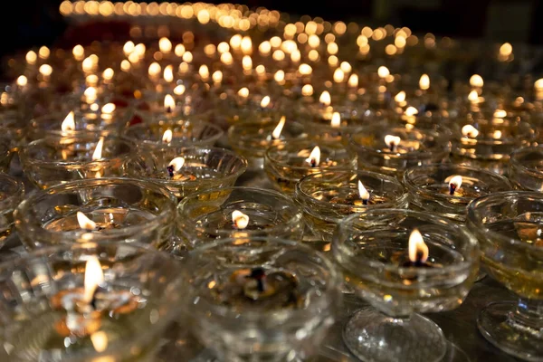 Candle Light Dark — Stock Photo, Image