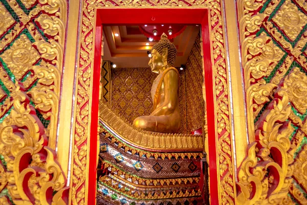 Pracharat Bamrung Tempel Wat Rang Man Kamphaeng Saen Nakhon Pathom — Stockfoto