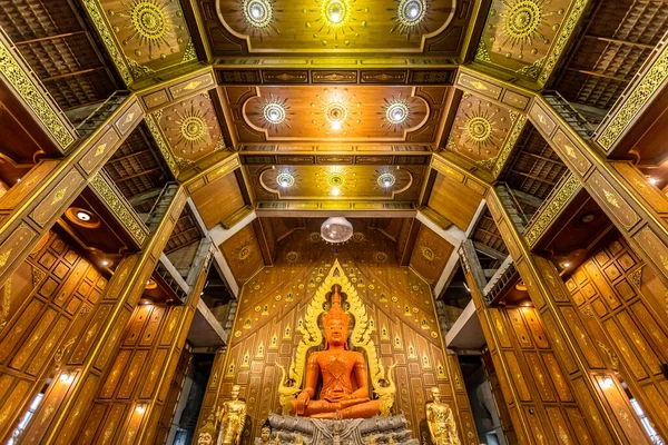 Chareon Rat Bamrung Tempel Nong Phong Nok Tempel Nakhon Pathom — Stockfoto