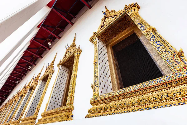 Thai Architektur Wat Pho Öffentlicher Tempel Bangkok Thailand — Stockfoto