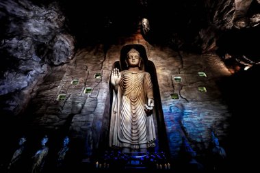 Wat Saket, Altın Dağ Tapınağı, Bangkok, Tayland.