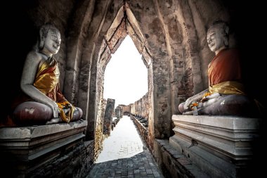 Wat Nakhon Luang Tample, Prasat Nakhon Luang, Ayutthaya, Tayland