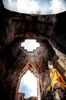 Wat Nakhon Luang Tample, Prasat Nakhon Luang, Ayutthaya, Tayland