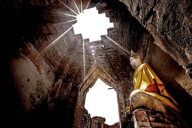 Wat Nakhon Luang Tample, Prasat Nakhon Luang, Ayutthaya, Tayland