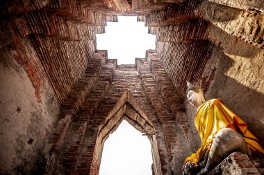 Wat Nakhon Luang Tample, Prasat Nakhon Luang, Ayutthaya, Tayland