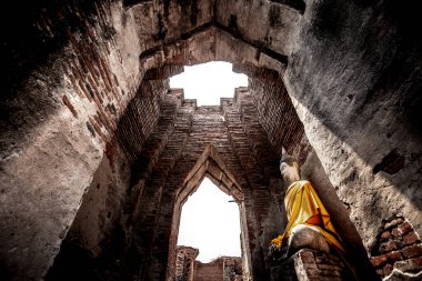 Wat Nakhon Luang Tample, Prasat Nakhon Luang, Ayutthaya, Tayland