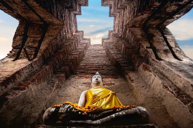 Wat Nakhon Luang Tample, Prasat Nakhon Luang, Ayutthaya, Tayland