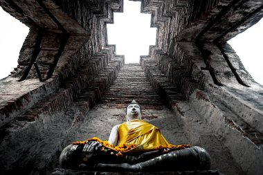 Wat Nakhon Luang Tample, Prasat Nakhon Luang, Ayutthaya, Tayland