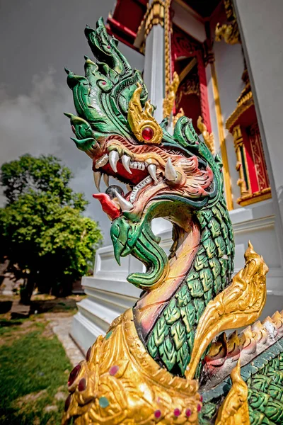 Patung Raja Nagas — Stok Foto
