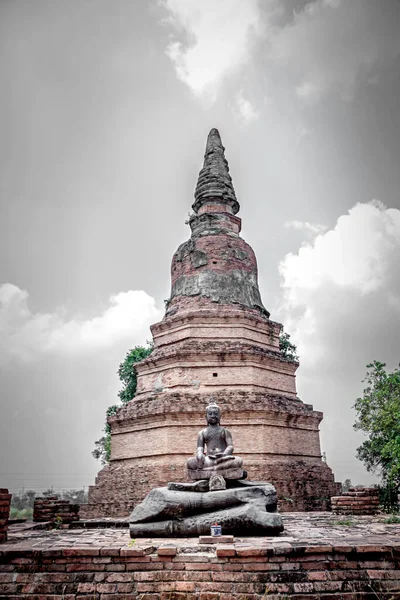 Starożytna Brama Pod Bodhi Tree Call Gate Time Wat Phra — Zdjęcie stockowe