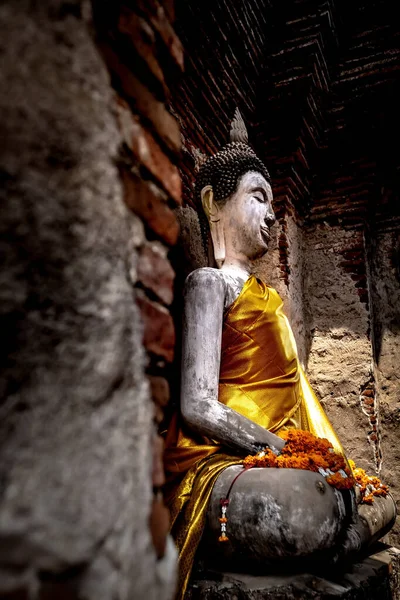 Wat Nakhon Luang Tample Prasat Nakhon Luang Ayutthaya Thailand — стоковое фото