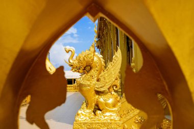 altın rengi Kilisesi, Wat Pak Nam Jolo - Bang Khla Chachoengsao