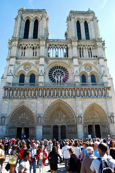 Das Gehege der Notre Dame de Paris — Stockfoto