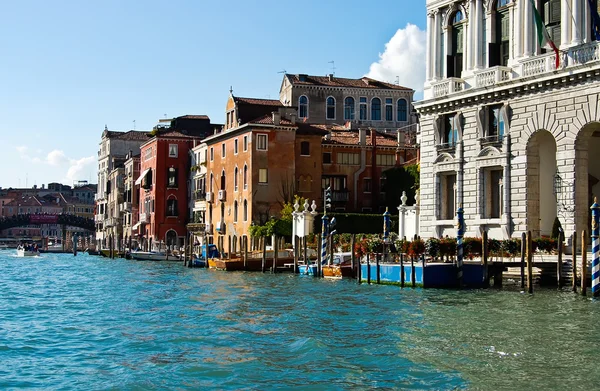 Stadt der Liebe, Venedigs großer Kanal Venedig in Italien — Stockfoto