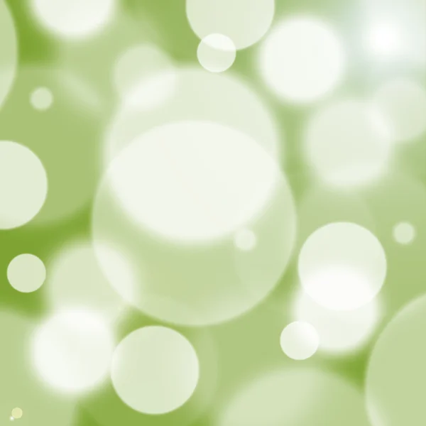 Зеленый боке абстрактный фон пузыря — стоковое фото