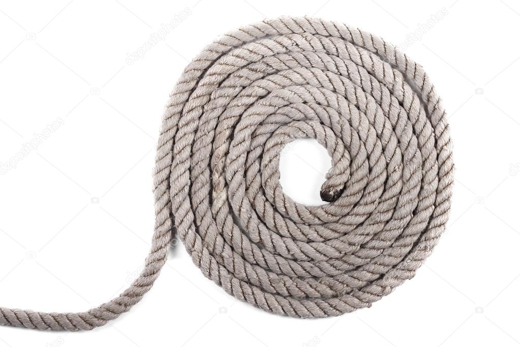 Roll of nautical rope