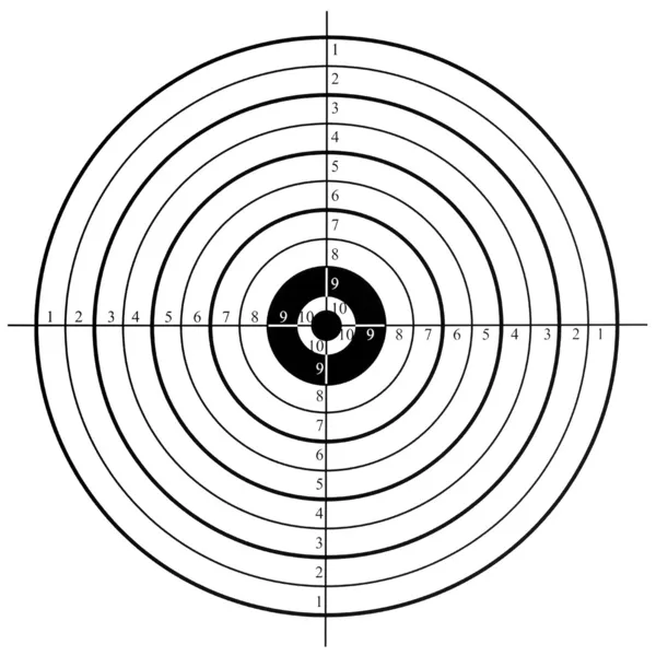 Alvo de tiro — Fotografia de Stock