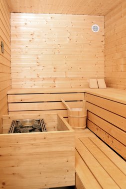 Ahşap sauna kabini