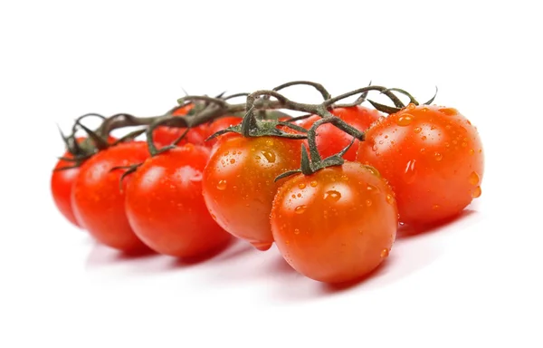 Tomates cereja maduros frescos — Fotografia de Stock