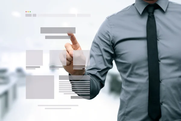 tasarımcı Web sitesi geliştirme tel çerçeve sunan