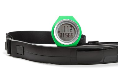 Spor kalp hızı monitör, izle ve göğüs askısı