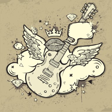Rock gitar