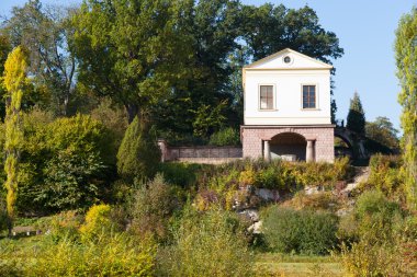 ILM weimar içinde parkta bir Roma villa