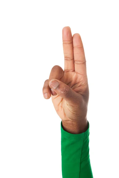 iki parmak için adak kalkık