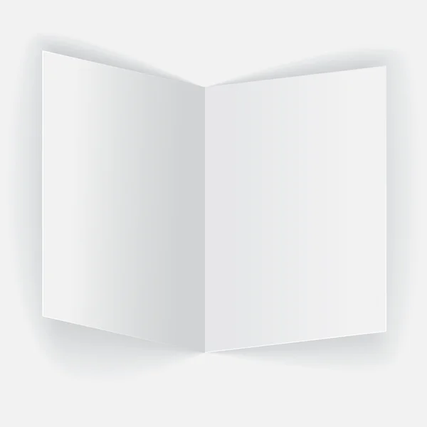 折叠的纸页 — 图库矢量图片