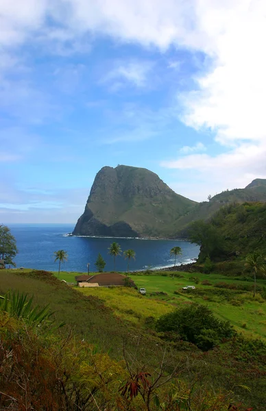 Kahakuloa głowy na północnym wybrzeżu Maui — Zdjęcie stockowe