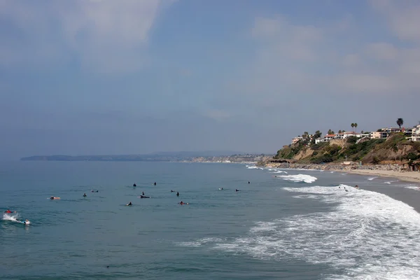 San Clemente mirando hacia el norte hasta Dana Point — Foto de Stock