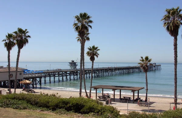 San Clemente Pier on a calm Day — Stock Photo, Image