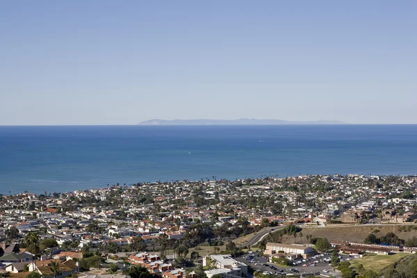 Vista de Catalina tirada de San Clemente — Fotografia de Stock