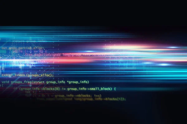 Programmiercode Abstrakte Technologie Hintergrund Der Software Entwickler Und Computer Skript — Stockfoto