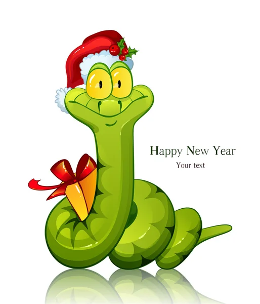 Nowy rok węża — Wektor stockowy