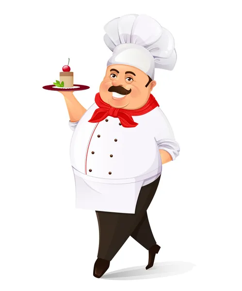 Cook — Stock Vector