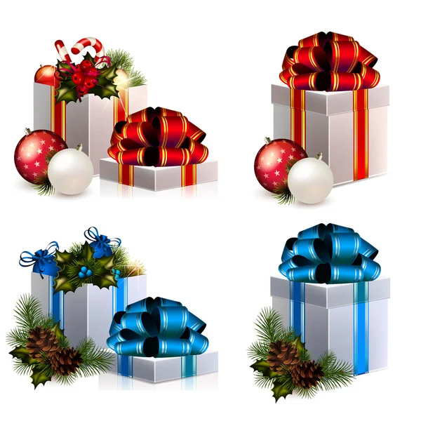 Regalos de Navidad — Vector de stock