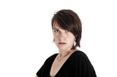 esmer Yüzündeki ifadeye varyasyon