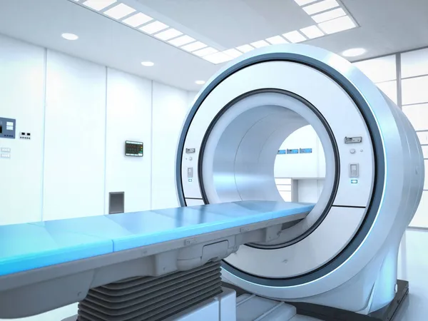 Rendering Mri Scan Machine Magnetisch Resonantie Beeldvormings Scanapparaat — Stockfoto