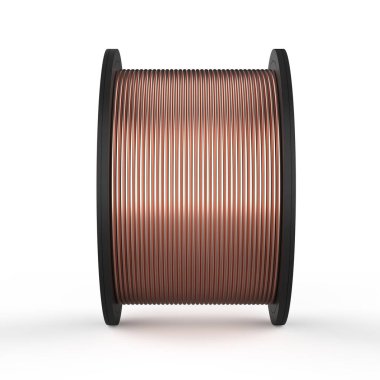 3D rulo bakır yaprak ya da yığınla bakır bant.